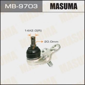 Опора кульова Honda CR-V MASUMA mb9703