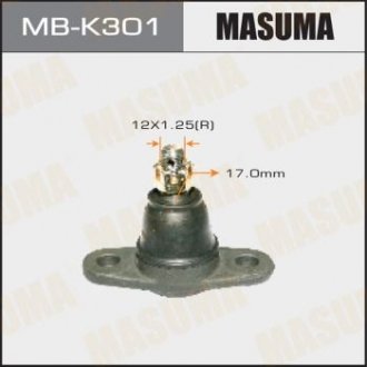 Опора шаровая передняя HYUNDAI KIA (MB-K301) MASUMA mbk301
