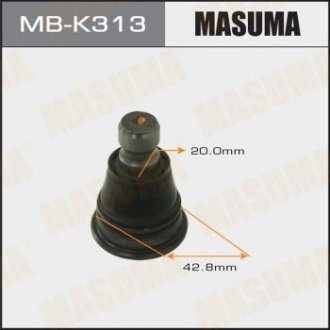 Опора шаровая нижняя Hyundai Santa Fe (06-)/ KIA Sorento (09-) (MB-K313) MASUMA mbk313