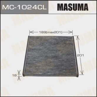 Фільтр салонний Subaru Legacy MASUMA mc1024cl