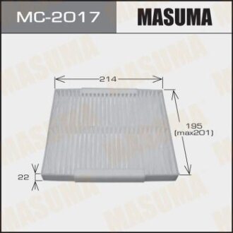 Салонный фильтр (140) MASUMA mc-2017