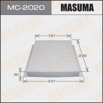 Фільтр салону HONDA CIVIC IX (12-17) MASUMA mc2020