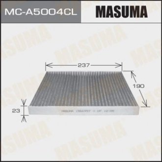 Фильтр салона угольный FORD/ FIESTA/ V1400V1600 08- (MC-A5004CL) MASUMA mca5004cl