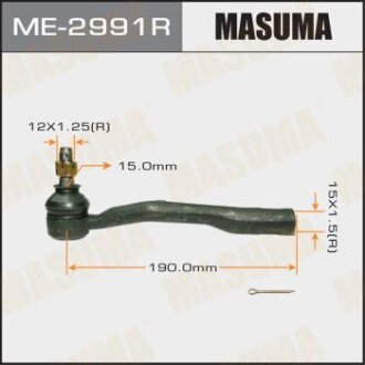 Наконечник рульової тяги Toyota Carina MASUMA me-2991r