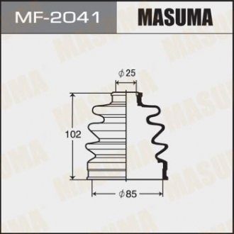 Купити Пильник шруса Mazda 3, 6, CX-5 MASUMA mf2041 (фото1) підбір по VIN коду, ціна 258 грн.