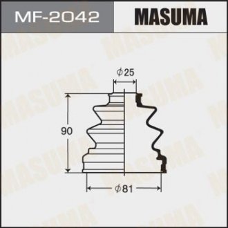 Пильник шруса внутрішнього Mitsubishi L 200 (05-), Pajero (-06) MASUMA mf2042