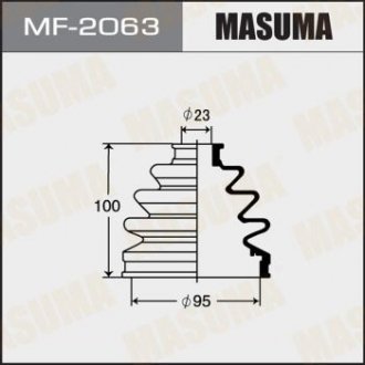 Купити Пильник шруса зовнішнього Nissan Pathfinder (-04) MASUMA mf2063 (фото1) підбір по VIN коду, ціна 273 грн.