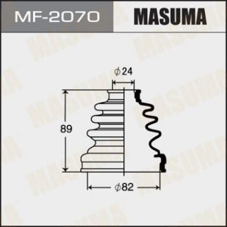 Купити Пильник шруса зовнішнього Mazda 6 (-03)/ Toyota RAV 4 (-00) Toyota Celica, Mazda 6 MASUMA mf2070 (фото1) підбір по VIN коду, ціна 232 грн.