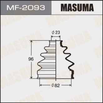 Пыльник ШРУСа наружного Nissan Primera (-01) (MF-2093) Honda Accord, Prelude MASUMA mf2093