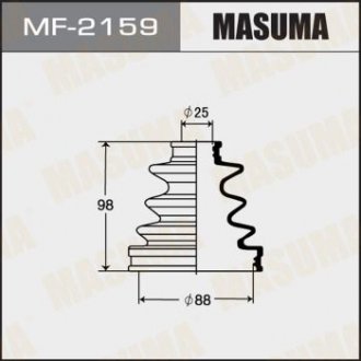 Пыльник ШРУСа (MF-2159) Toyota Camry, Hilux MASUMA mf2159