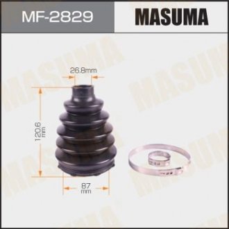 Пыльник ШРУСа (MF-2829) Nissan Qashqai, X-Trail MASUMA mf2829
