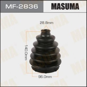 Пыльник ШРУСа (MF-2836) Nissan Navara, Pathfinder MASUMA mf2836