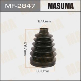 Пыльник ШРУСа (пластик) + спецхомут MITSUBISHI Pajero Sport  2010 (MF-2847) Mazda 626 MASUMA mf2847