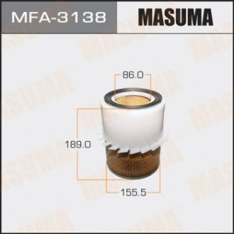 Фильтр воздушный MITSUBISHI L 200 1996—2008 (MFA-3138) MASUMA mfa3138