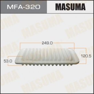 Фільтр повітряний A-197 MASUMA mfa320