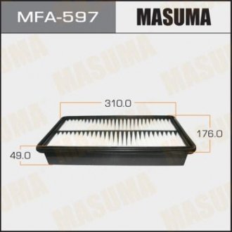 Купить Фильтр воздушный (MFA-597) Mazda CX-7, 6 MASUMA mfa597 (фото1) подбор по VIN коду, цена 293 грн.