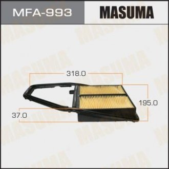 Фільтр повітряний HONDA FR-V (BE) 1.7 (BE1) (04-09) Honda Civic MASUMA mfa993