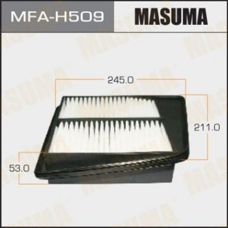 Купити Фільтр повітряний Honda Accord 2.4 (09-) Honda Accord MASUMA mfah509 (фото1) підбір по VIN коду, ціна 272 грн.