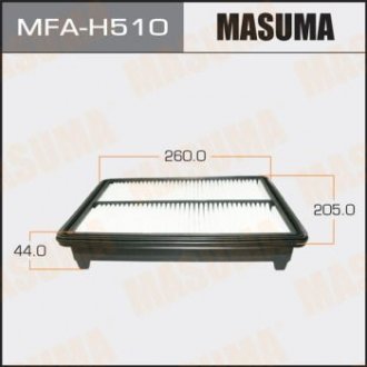 Фильтр воздушный (MFA-H510) Honda Accord MASUMA mfah510