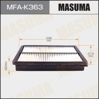 Фильтр воздушный KIA Sorento MASUMA mfak363