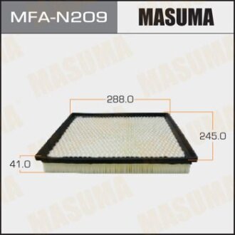 Воздушный фильтр A2508 NISSAN PATHFINDER 05- (120) MASUMA mfan209