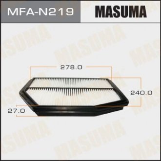 Фільтр повітряний Nissan Murano, Pathfinder/ Infinity QX60 (engine QR25DE) (14-) Nissan Murano MASUMA mfan219