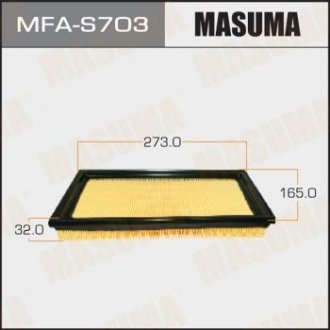 Фильтр воздушный SUZUKI/ SX4/ YA11SYC11S 06- MASUMA mfas703