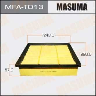 Фільтр повітряний Mitsubishi L200 MASUMA mfat013