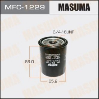 Фильтр масляный Nissan Micra (00-10), Note (06-13) (MFC-1229) MASUMA mfc1229