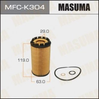 Фильтр масляный OE9301 (MFC-K304) MASUMA mfck304