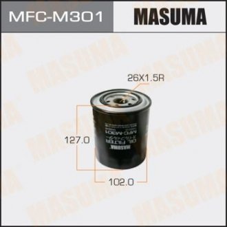 Фільтр масляний Mitsubishi L200 (05-), Pajero Sport (09-15) D 2.5 MASUMA mfcm301