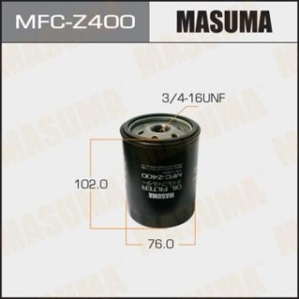Купить Фильтр масляный Mazda CX-9 (08-10) (MFC-Z400) Mazda CX-9 MASUMA mfcz400 (фото1) подбор по VIN коду, цена 251 грн.