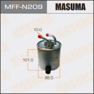 Фильтр топливный Nissan Navara (06-13), Pathfinder (06-) (MFF-N209) MASUMA mffn209