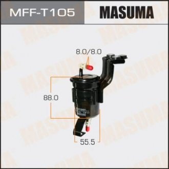 Фильтр топливный (MFF-T105) Toyota Land Cruiser, Hilux MASUMA mfft105
