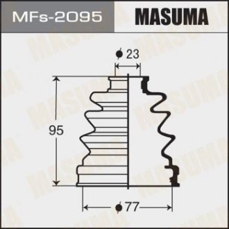 Пыльник ШРУСа наружный(силикон) Mazda 3 (03-08) (MFs-2095) Mazda 3 MASUMA mfs2095