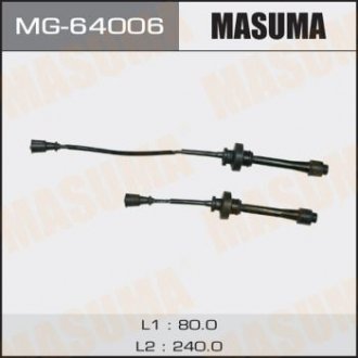 Провод высоковольтный (комплект) Mitsubishi Carisma 1.6, Lancer 1.8, 2.0 (MG-64006) Mitsubishi Carisma, Colt, Galant, Pajero, Space Star MASUMA mg64006