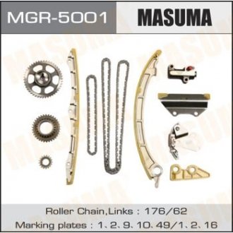 Ремкомплект цепи ГРМ Honda 2.4 (K24Z4) (MGR-5001) Honda CR-V MASUMA mgr5001