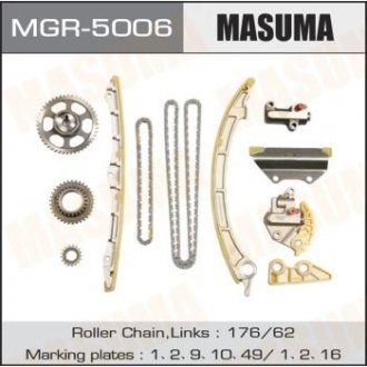 Ремкомплект ланцюга ГРМ Honda 2.4 (K24A, K24Z3) Honda Accord MASUMA mgr5006