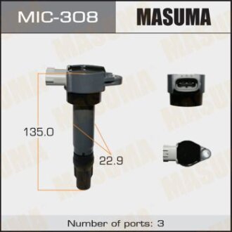 Котушка запалювання LANCER CY2A MASUMA mic308