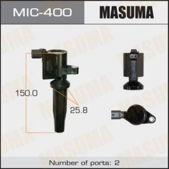 Купить Катушка зажигания MAZDA 3 / LF-DE, L3-VE, L3-DE (MIC-400) Mazda 3 MASUMA mic400 (фото1) подбор по VIN коду, цена 845 грн.