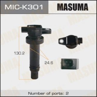 Катушка зажигания Hyundai Elantra, I30 1.4, 1.6 (-12) (MIC-K301) KIA Ceed, Hyundai Elantra, KIA Pro Ceed, Hyundai I30, KIA Cerato MASUMA mick301