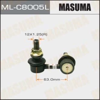 Купити Стійка стабілізатора Subaru Tribeca MASUMA mlc8005l (фото1) підбір по VIN коду, ціна 523 грн.