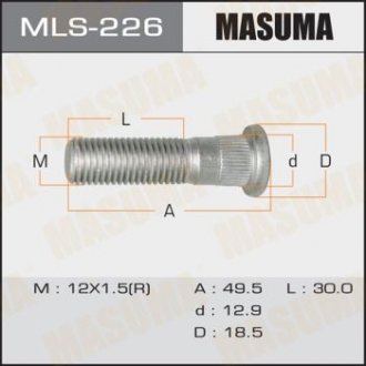 Шпилька колеса (MLS-226) MASUMA mls226