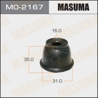 Купить Пыльник опоры шаровой (MO-2167) Mazda CX-7, Mitsubishi Pajero MASUMA mo2167 (фото1) подбор по VIN коду, цена 63 грн.