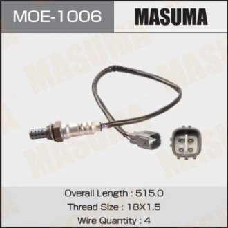 Датчик кислорода (лямбда-зонд) Toyota Highlander (00-07) (MOE-1006) MASUMA moe1006
