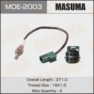 Датчик кислорода (лямбда-зонд) Nissan Murano (04-08), Primera (02-07), Teana (03-08), X-Trail (01-07) (MOE-2003) MASUMA moe2003