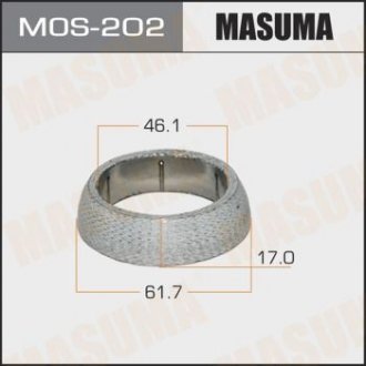 Кольцо глушителя (MOS-202) Suzuki SX4, Mazda 5, 323, 2 MASUMA mos202
