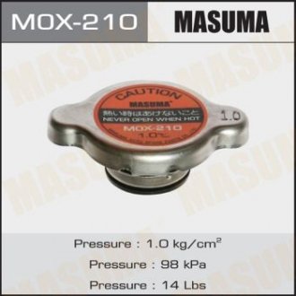 Крышка радиатора Toyota 1.0 bar (MOX-210) MASUMA mox210