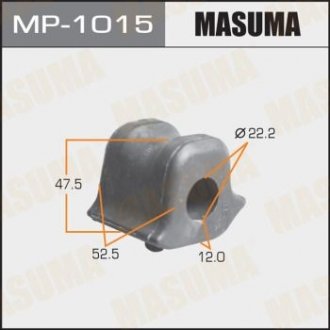 Втулка стабилизатора переднего правая Toyota RAV 4 (05-08), Prius (09-15) (MP-1015) Toyota Prius MASUMA mp1015