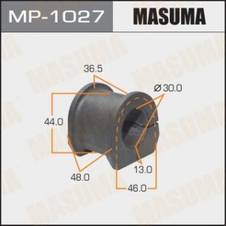 Втулка стабилизатора переднего (Кратно 2) Mitsubishi Pajero (-07) (MP-1027) Mitsubishi Pajero MASUMA mp1027